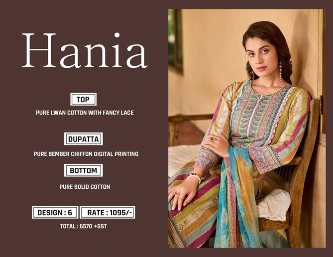 Hania By Kilory Pure Lwan Cotton Printed Salwar Kameez Wholesale In Delhi